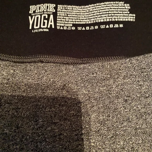Victoria Secret Pink Tie Dye Yoga Pants Size L - Picture 3 of 3